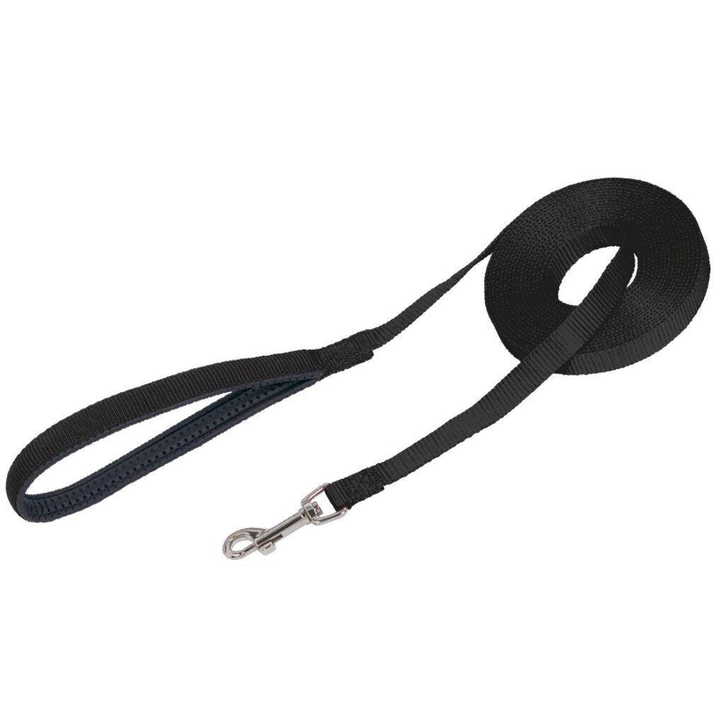 Nobby Radni povodac za pse traka, 1500 cm, 15 mm, Crni