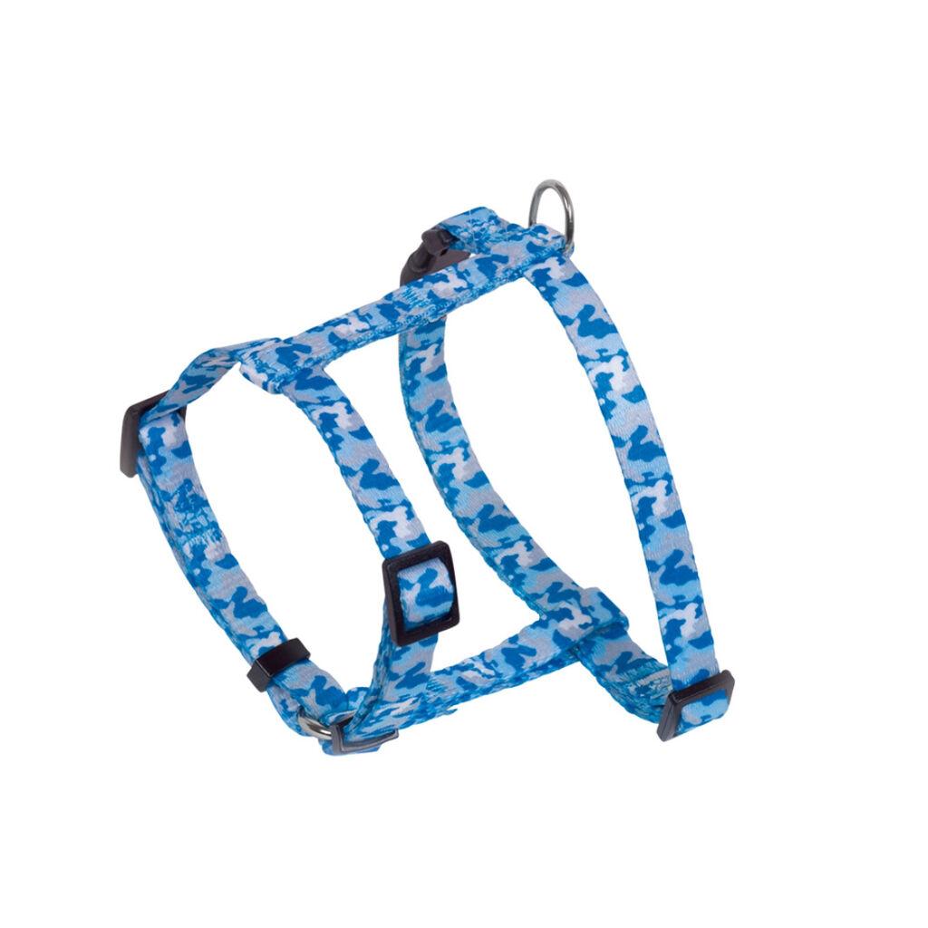 Nobby Prsnik za pse maskirni 20-35 cm 10 mm svijetlo plavi