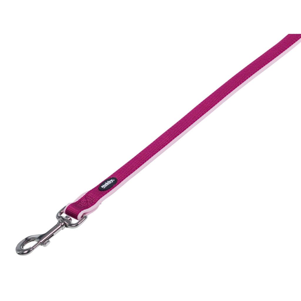 Nobby Povodac za pse Preno, 120 cm, 25 mm, Roze