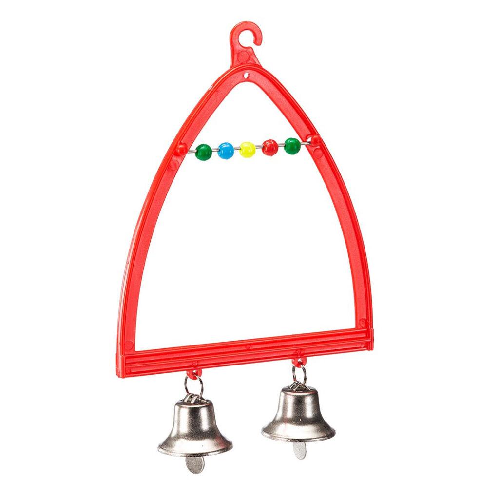 Ferplast Igračka za ptice ljuljaška PA 4058, 9.5x14 cm, Crvena