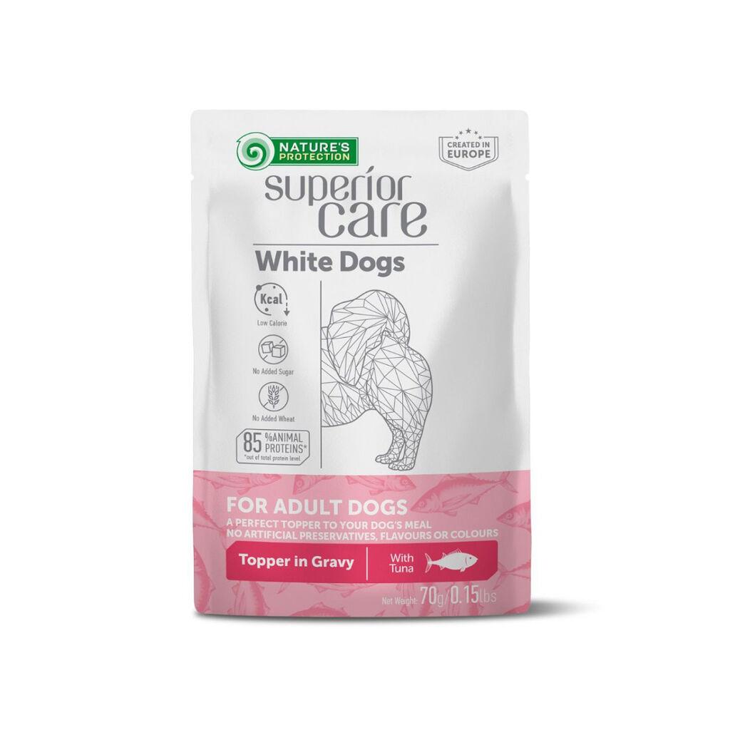 Nature's Protection Hrana za bijele pse u umaku Superior Care, Tuna, 70 gr