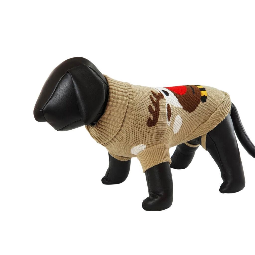 Nobby Poluver za pse  Xmas Comet, 25 cm, Krem