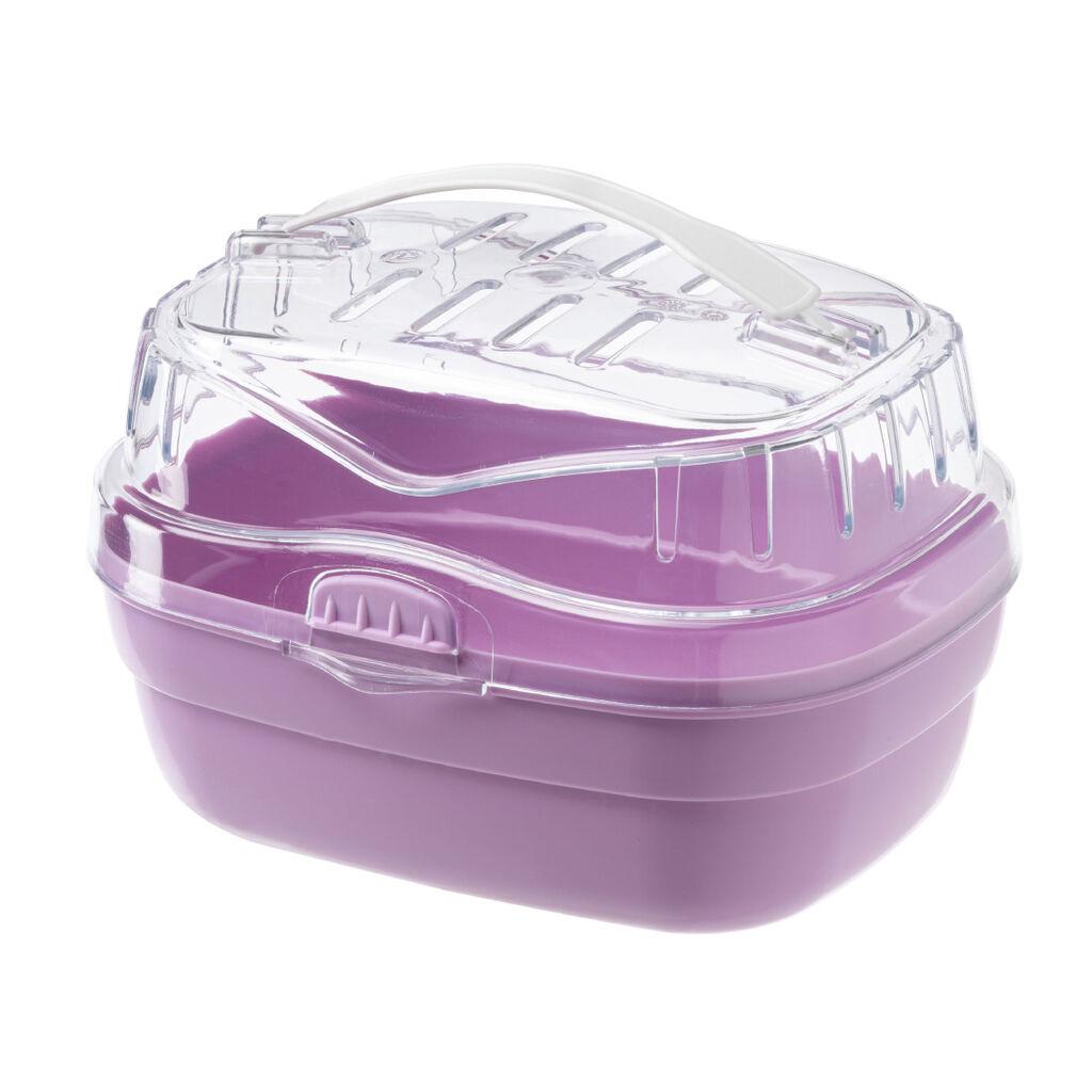 Ferplast Transporter za glodare Aladino Small, 20x16x13.5 cm, Ljubičasti
