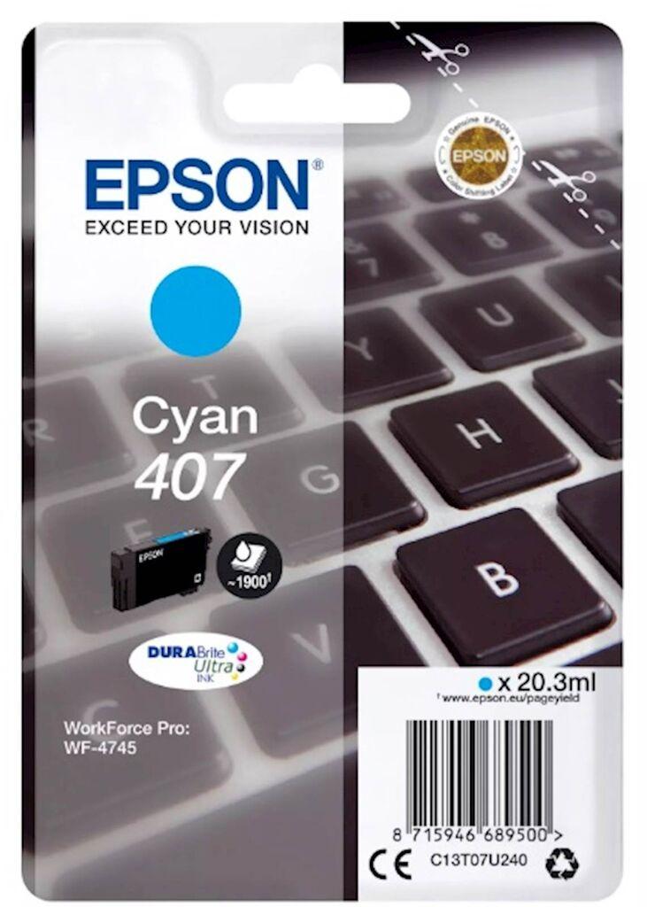 Epson Tinta Ketridž, WF-4745 L, Cyan