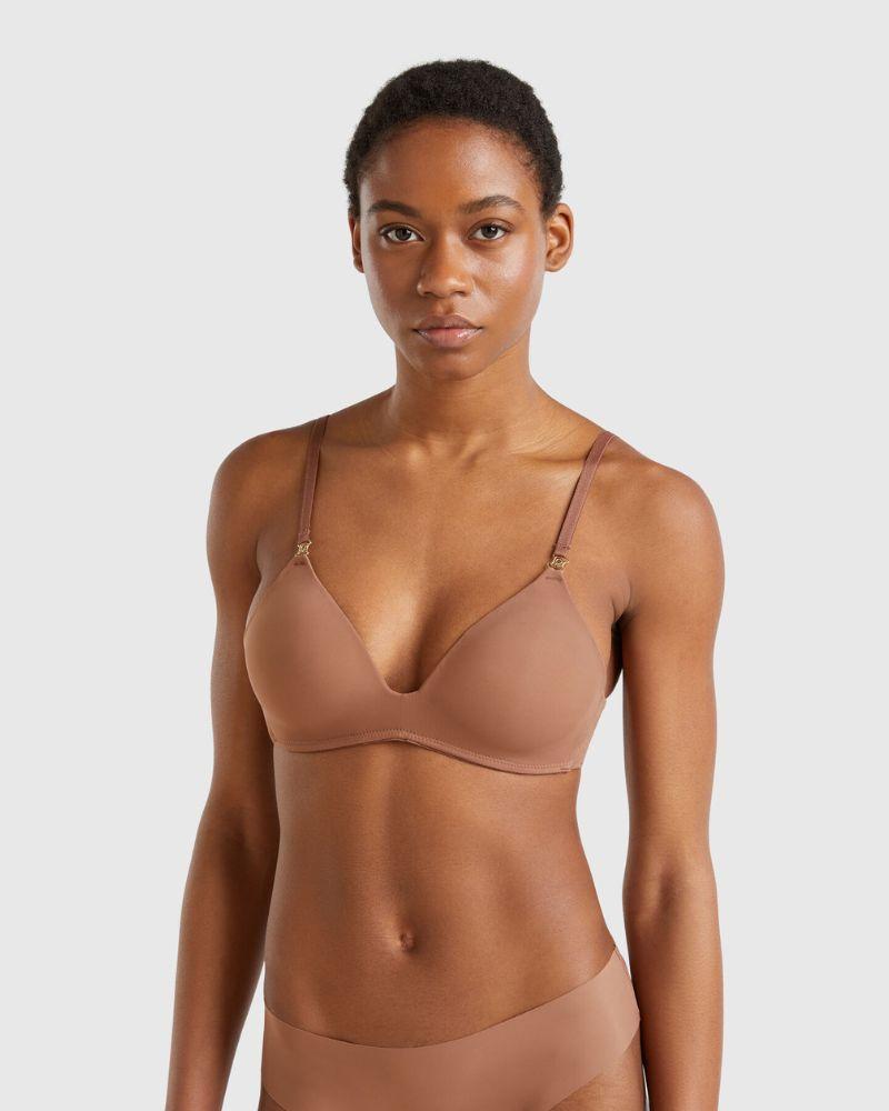 Benetton Ženski grudnjak 3LEG1R01T-0U3-4C, Smeđi