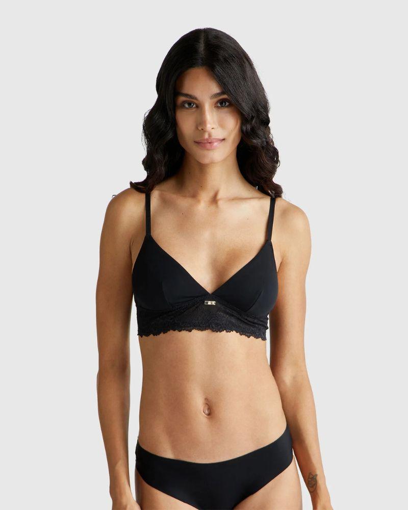 Benetton Ženski grudnjak 3LEG1R025-100-M, Crni