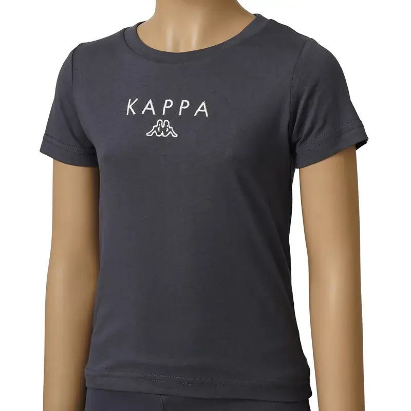 Kappa Boys majica s logom Sammo, tamnosiva