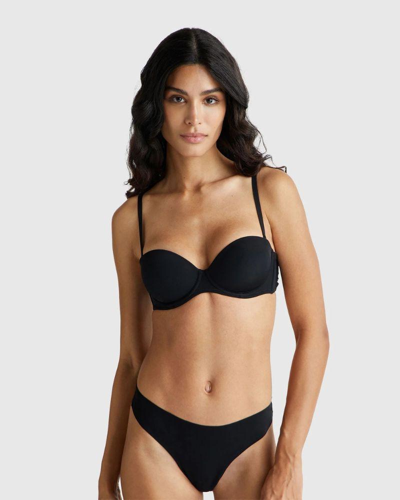 Benetton Ženski grudnjak 3LEG1R026-100-4B, Crni