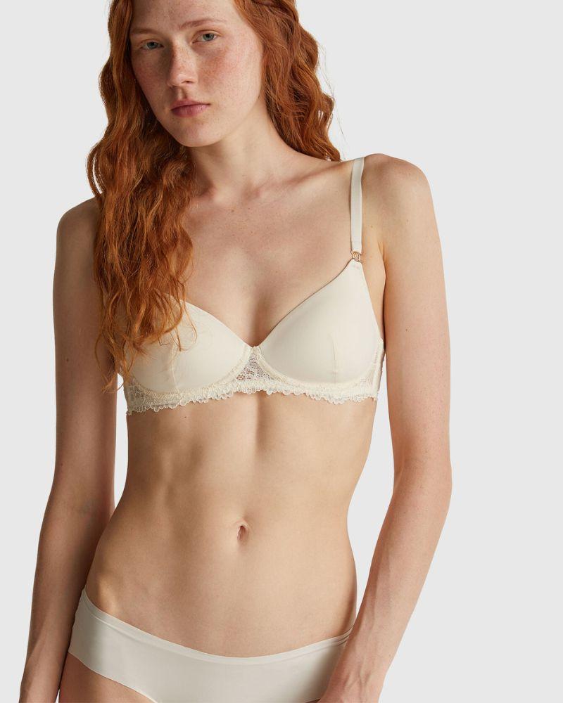 Benetton Ženski grudnjak 3LEG1R027-0U2-S, Bijeli