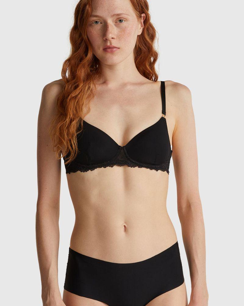 Benetton Ženski grudnjak 3LEG1R027-100-L, Crni