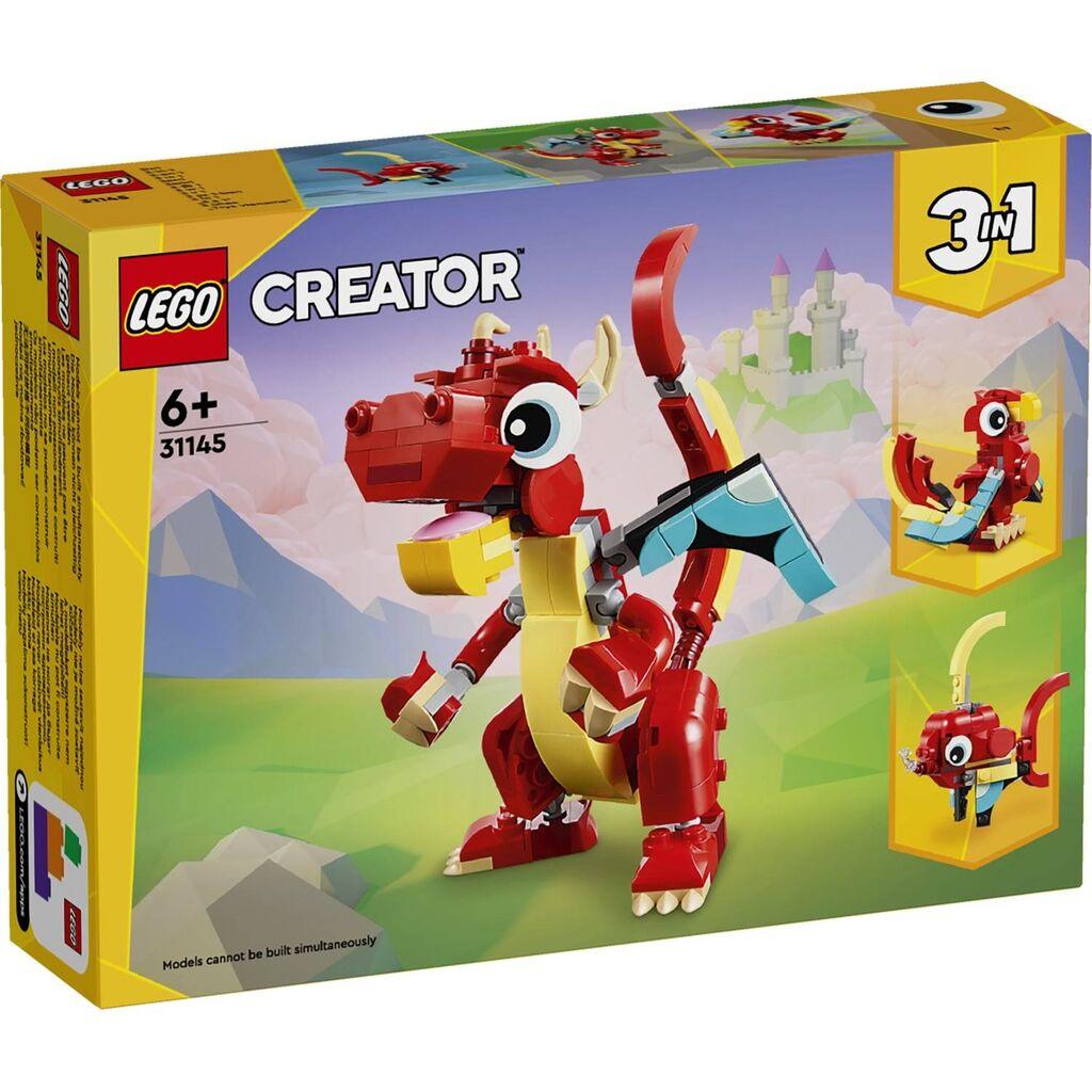 LEGO Creator 3in1 Crveni zmaj 31145
