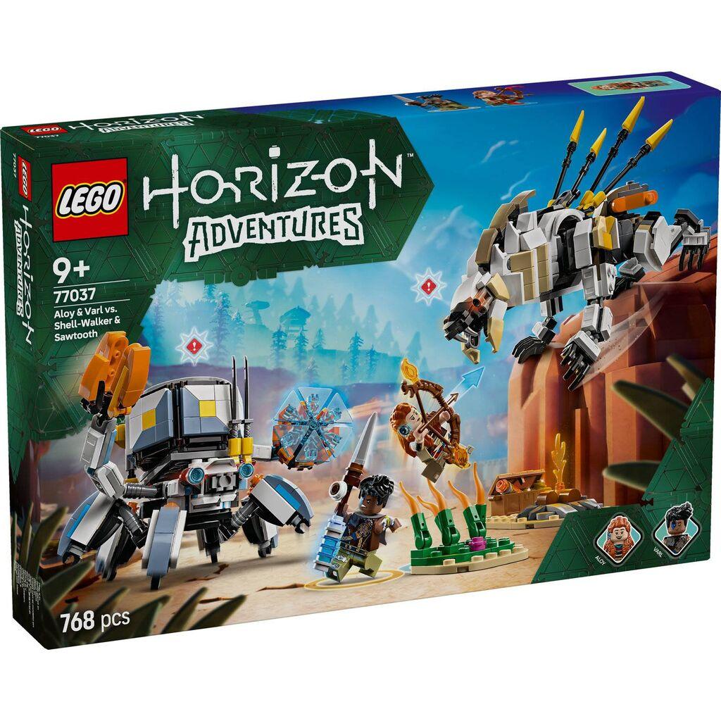 Lego Aloy i Varl protiv Shell Walkera i Sawtootha 9+