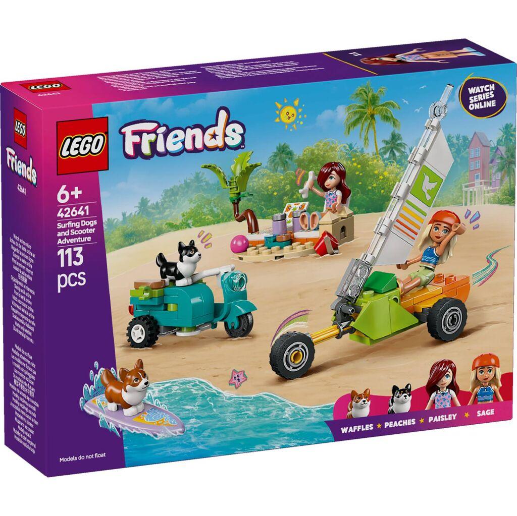 LEGO Friends Surferska avantura sa psima i skuterom 42641