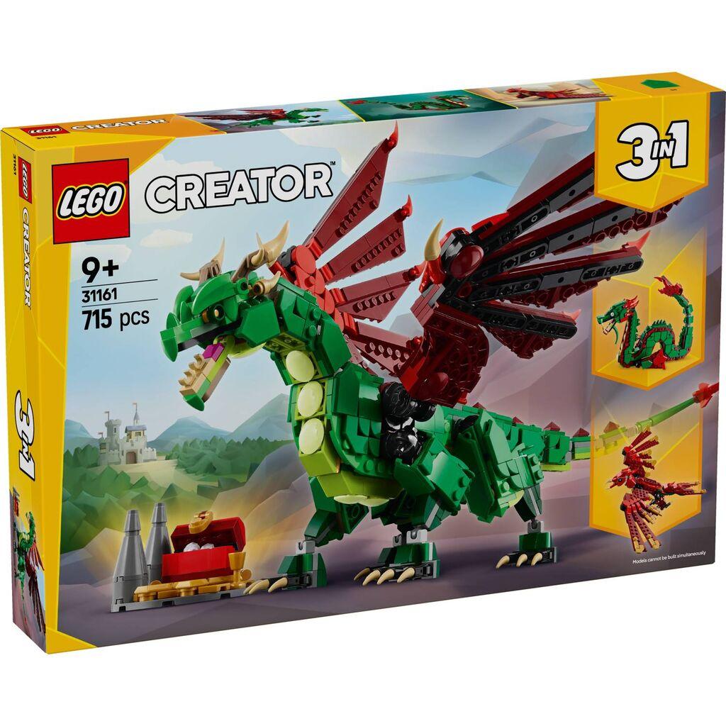 LEGO Creator 3u1 Srednjovjekovni zmaj 31161