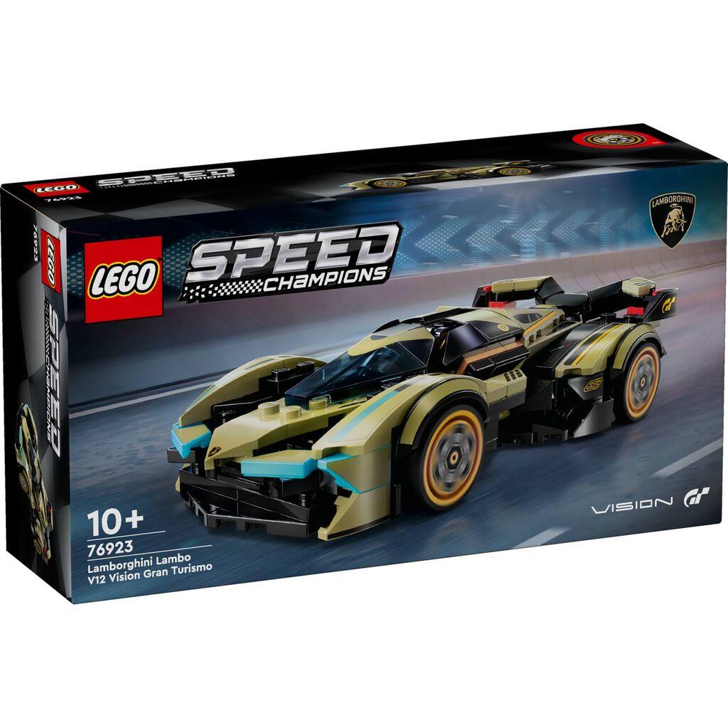 Lego igračka Speed ​​Champions Lamborghini Lambo V12 Vision GT Super Car 10+, crna