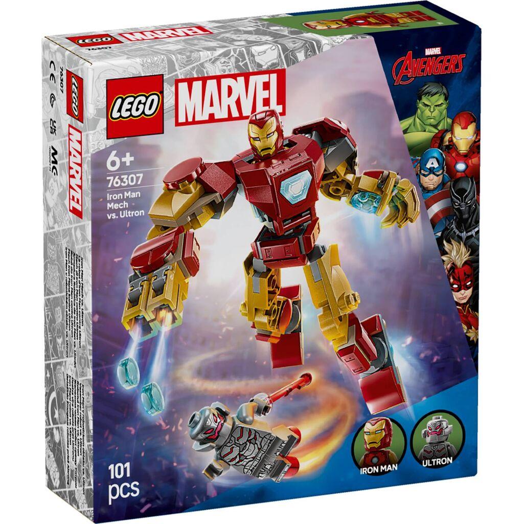 LEGO Marvel Iron Man robot protiv Ultrona 76307
