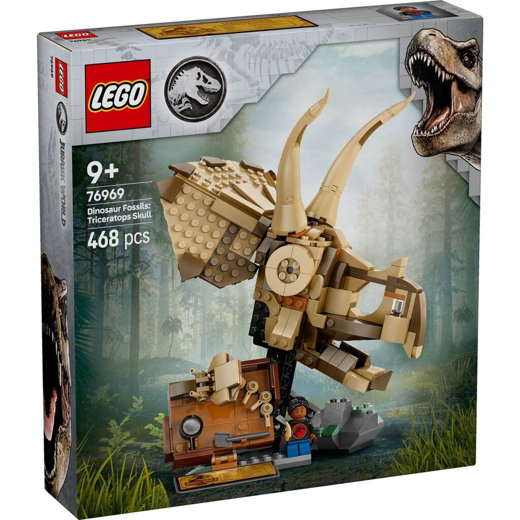 LEGO Jurski svijet Fosili dinosaura: Lobanja Triceratopsa 76969