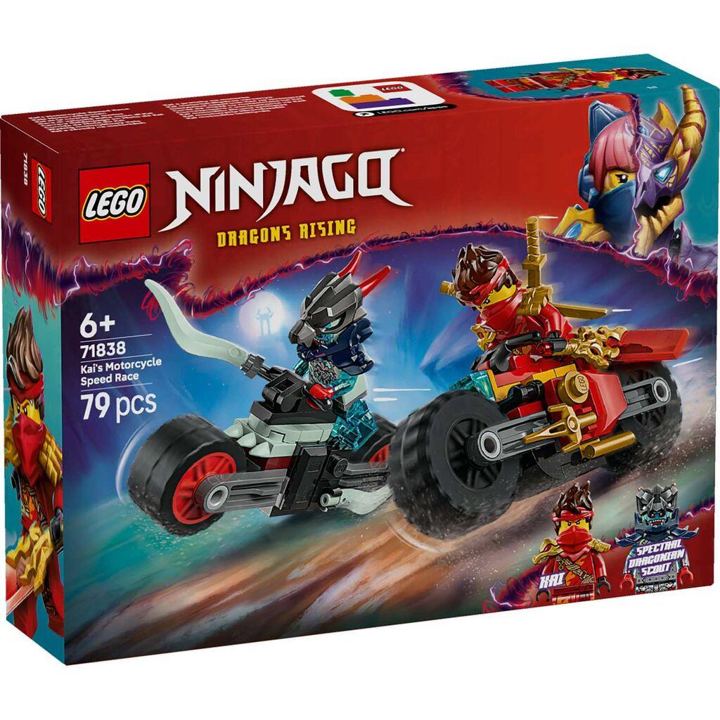 Lego Kocke Ninjago Kai'S Motorcycle Speed Race 6+
