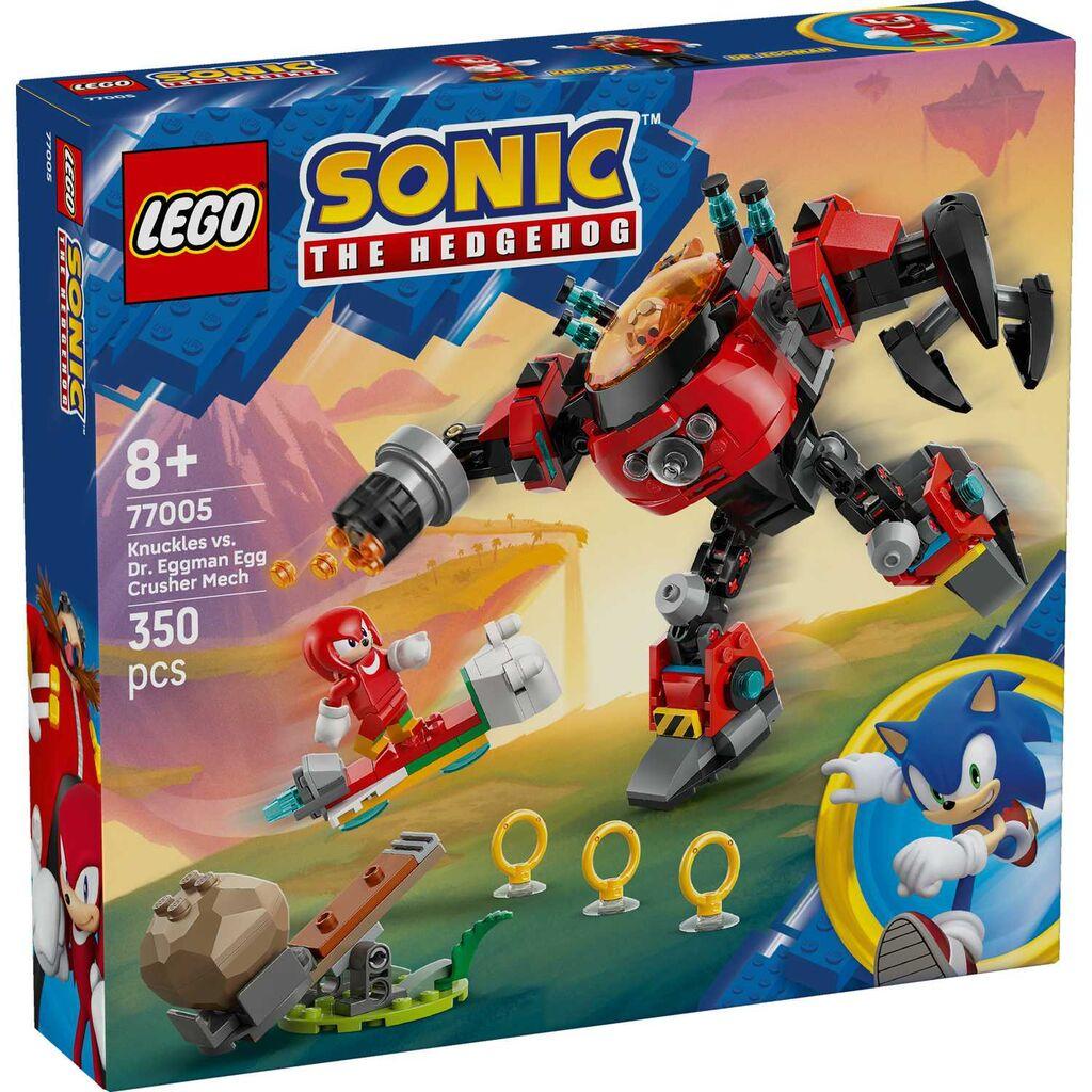 Lego Igračka Knuckles Protiv Dr. Eggmana Mehanizam Za Drobljenje Jaja