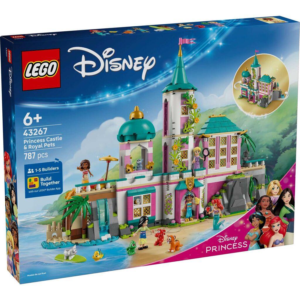 Igracka Lego Kocke Disney Princess Castle & Royal Pets 6+