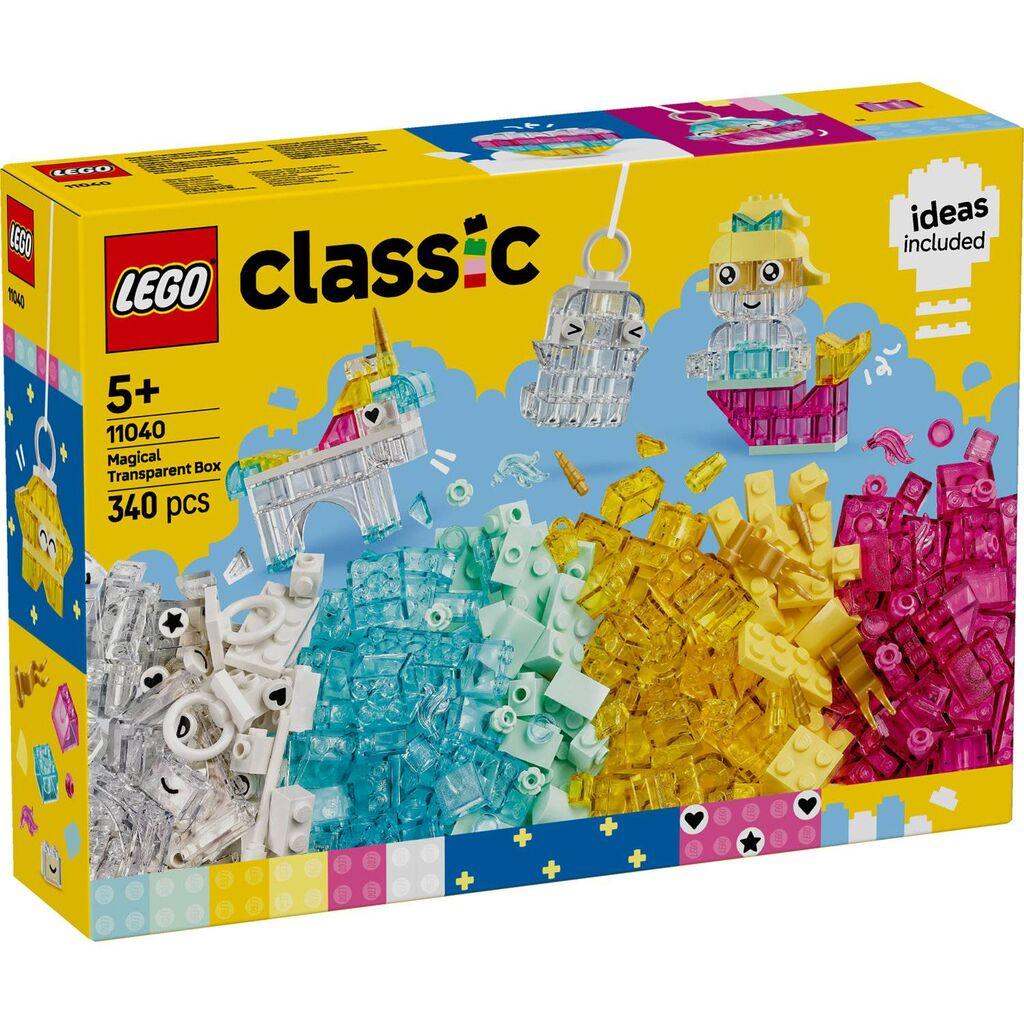LEGO Classic kutija s magičnim prozirnim kockicama 11040