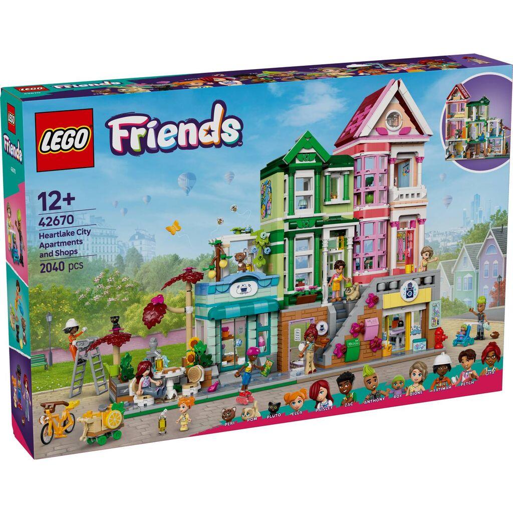 LEGO Friends Apartmani i trgovine Medeni grad 42670