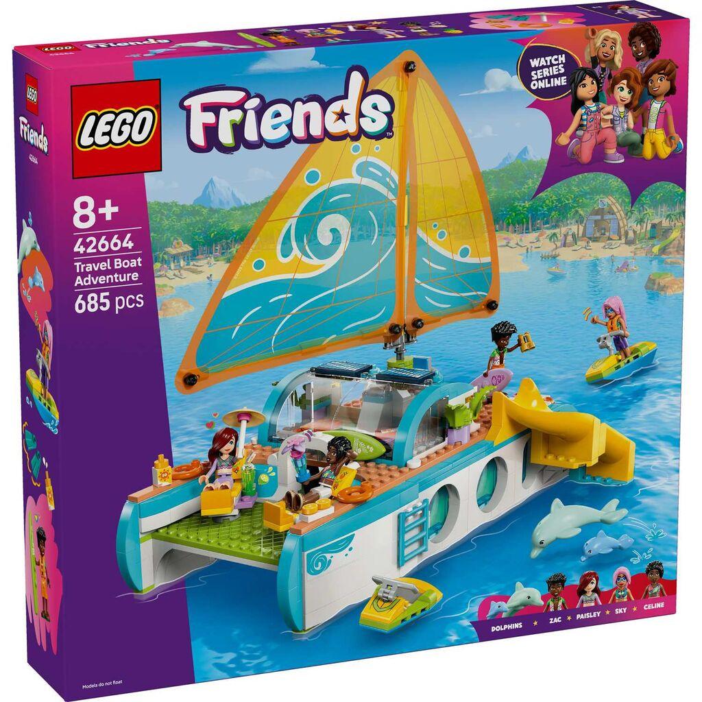 Igracka Lego Kocke Friends Travel Boat Adventure 8+