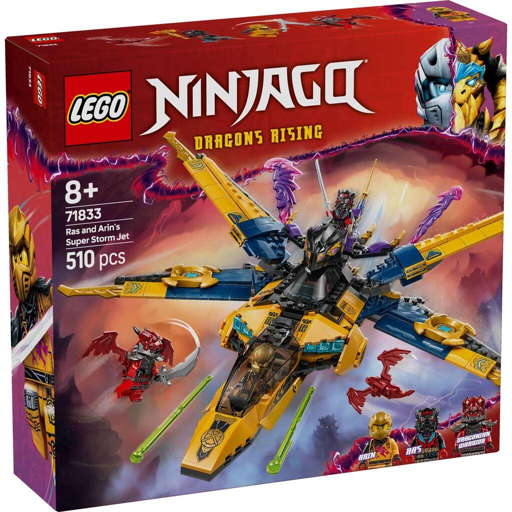 LEGO Ninjago Rasov i Arinov olujni superjet 71833