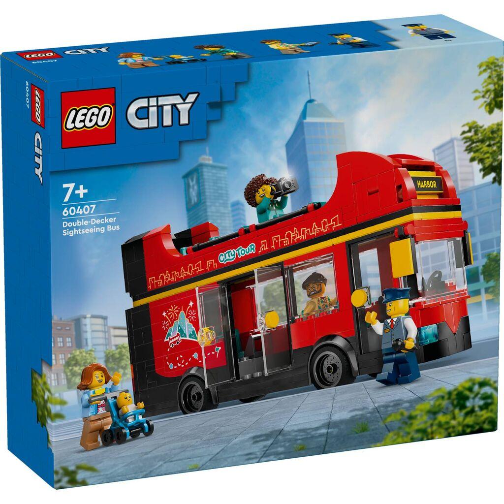 LEGO City Crveni dvospratni autobus za razgledanje 60407