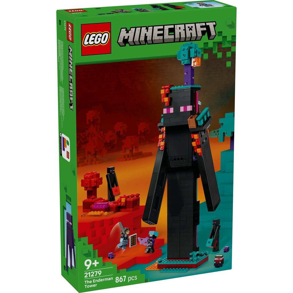 Igracka Lego Kocke Minecraft The Enderman Tower 9+