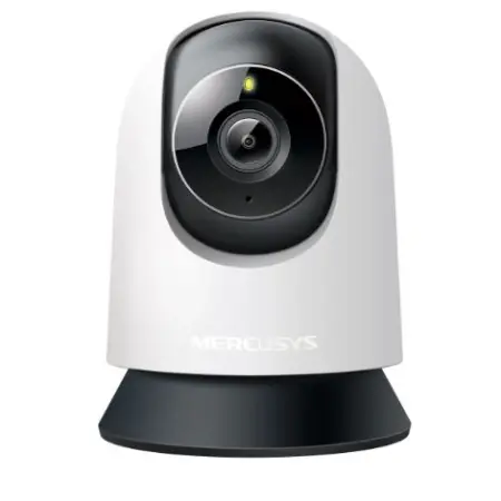 TP-Link Sigurnosna kamera, Mercusys Pan/Tilt Wi-Fi, MC210, Bijelo-crna