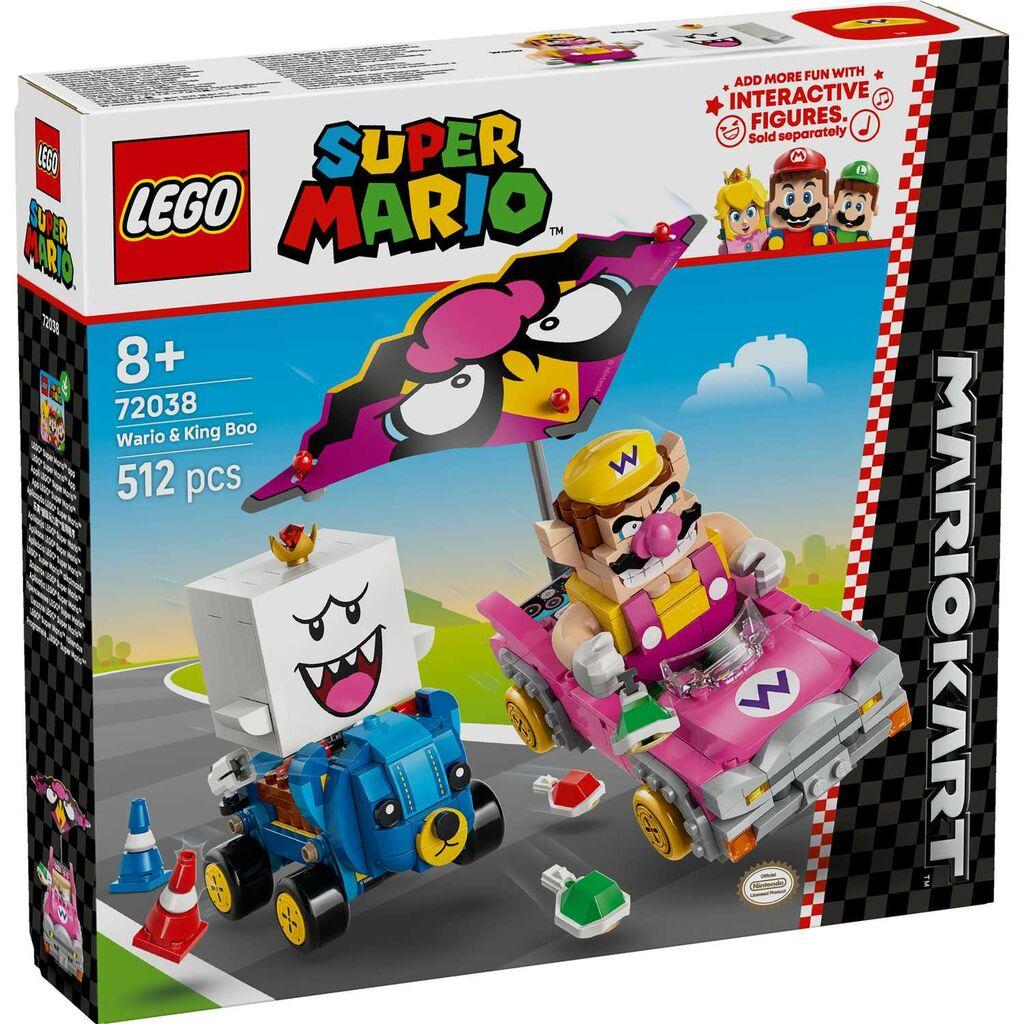 Lego Igračka Mario Kart – Wario I Kralj Boo