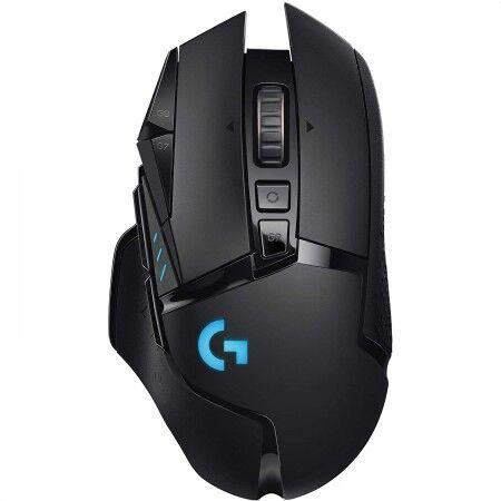 Logitech Gejmerski miš, G502 Lightspeed Wireless, Crni