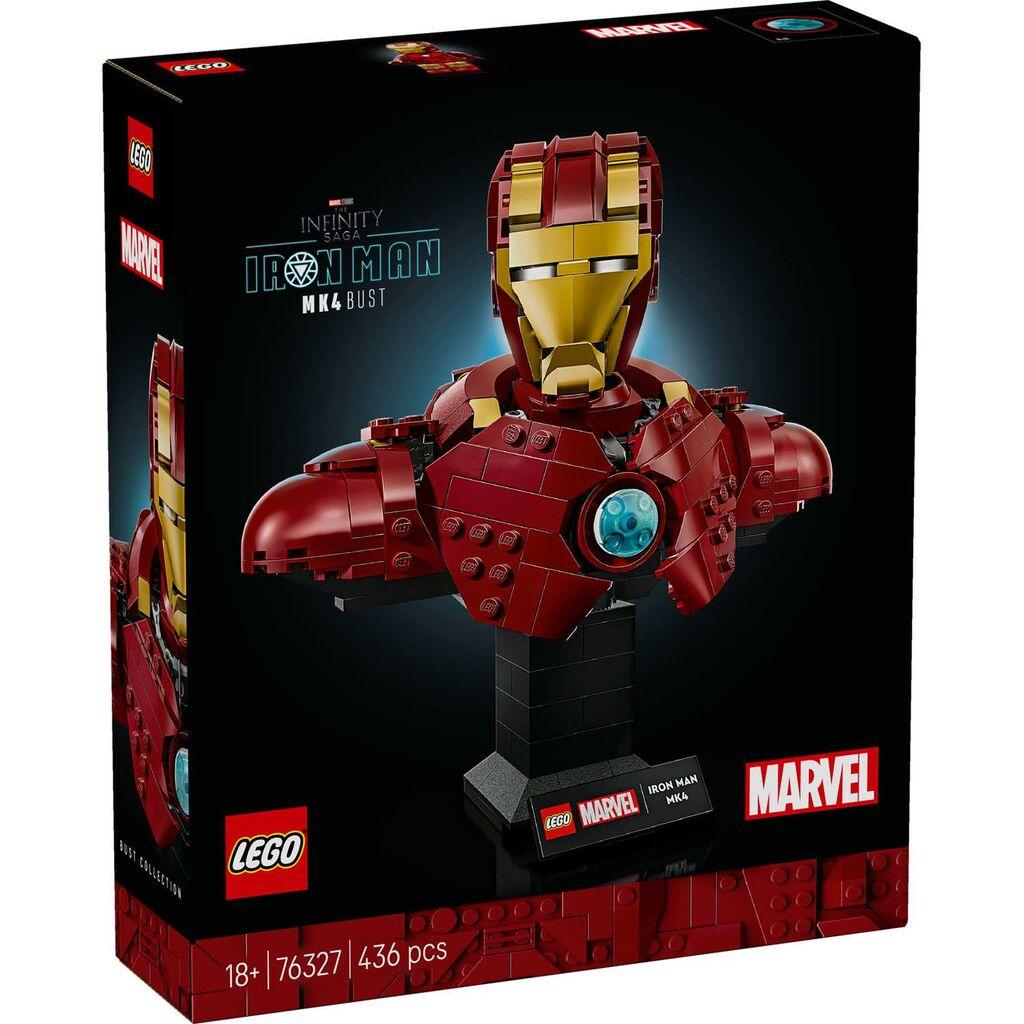 Igracka Lego Kocke Super Heroes Iron Man Mk4 Bust 18+