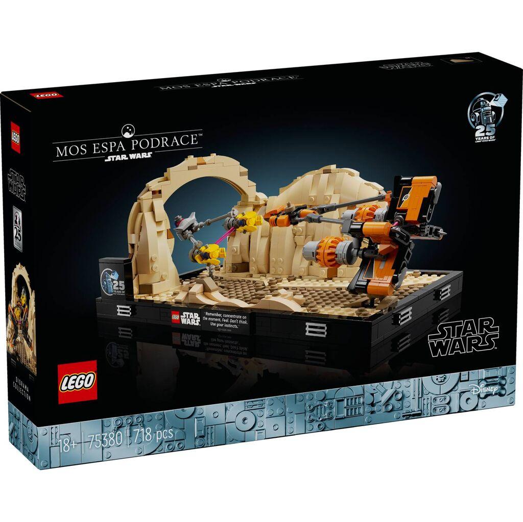 LEGO Star Wars diorama trka podmornica u Mos Espa 75380