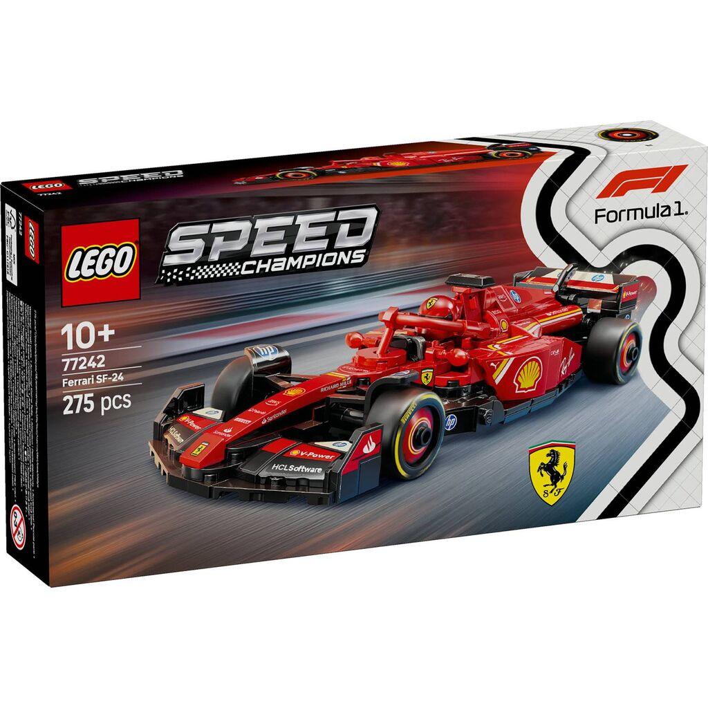 Lego Kocke Speed Champions Ferrari SF-24 F1 Race Car 10+