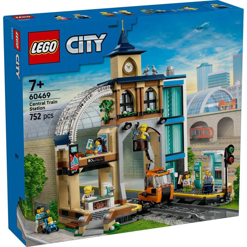 Igracka Lego Kocke City Central Train Station 7+
