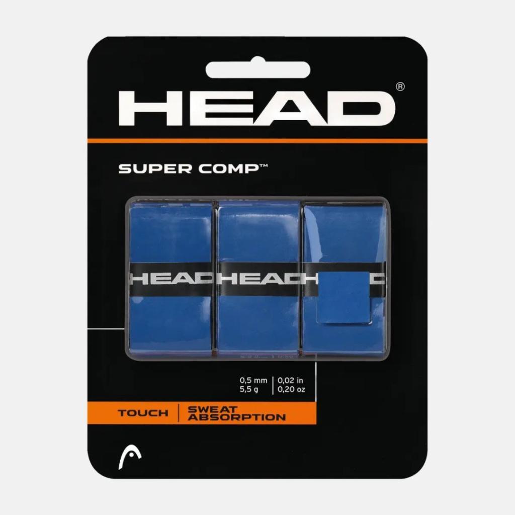 Head Navlaka za Dršku Reketa Super Comp Overgrip Plava