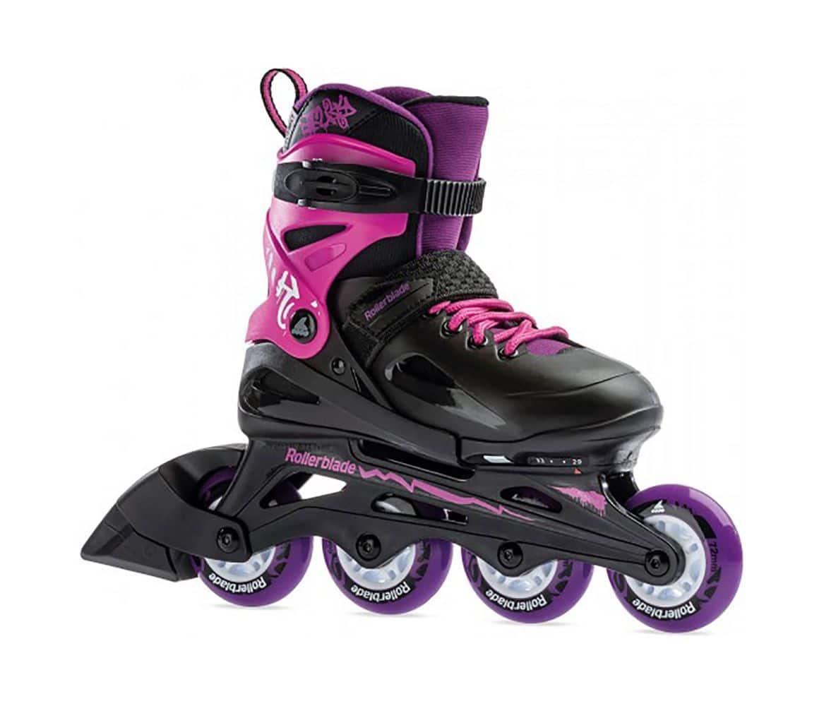 Rollerblade Roleri  Dječiji Fury G Black-Pink - 29-33