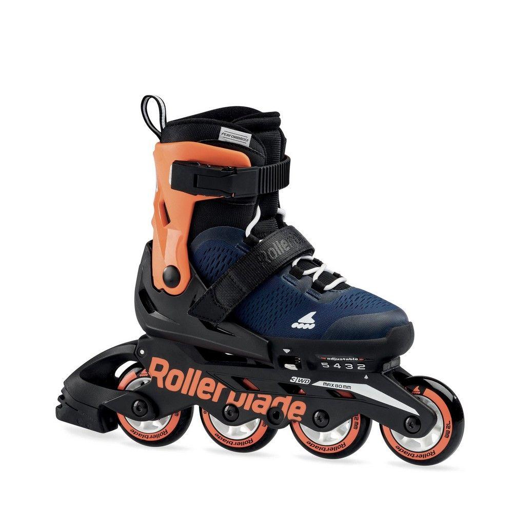 Rollerblade Roleri  Dečiji Microblade Midnight Blue-Warm Orange - 28-32