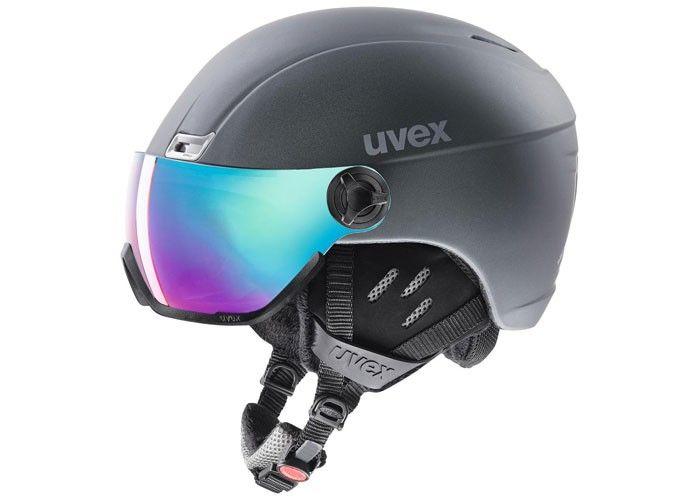 Uvex Kaciga  Hlmt 400 Visor Style Titanium 53-58
