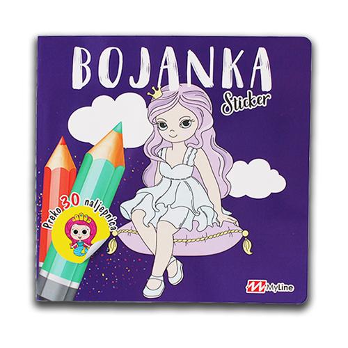 Vrabac Bojanka sa stikerima, Princeza