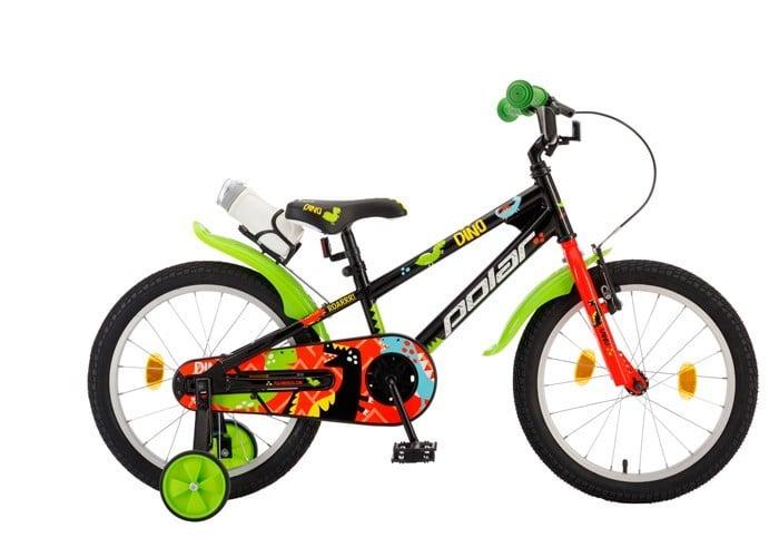 POLAR Bicikl za dječake 18 Dino, Zeleni