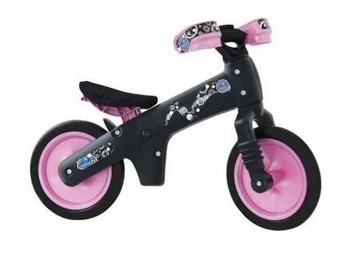 Bellelli Bicikl Guralica  PVC - Sivo-Pink