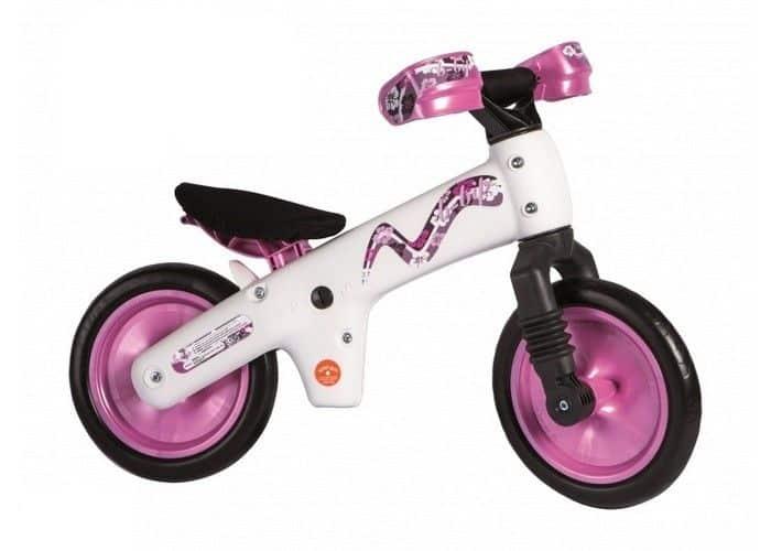 Bellelli Bicikl Guralica  PVC - Bijelo-Pink