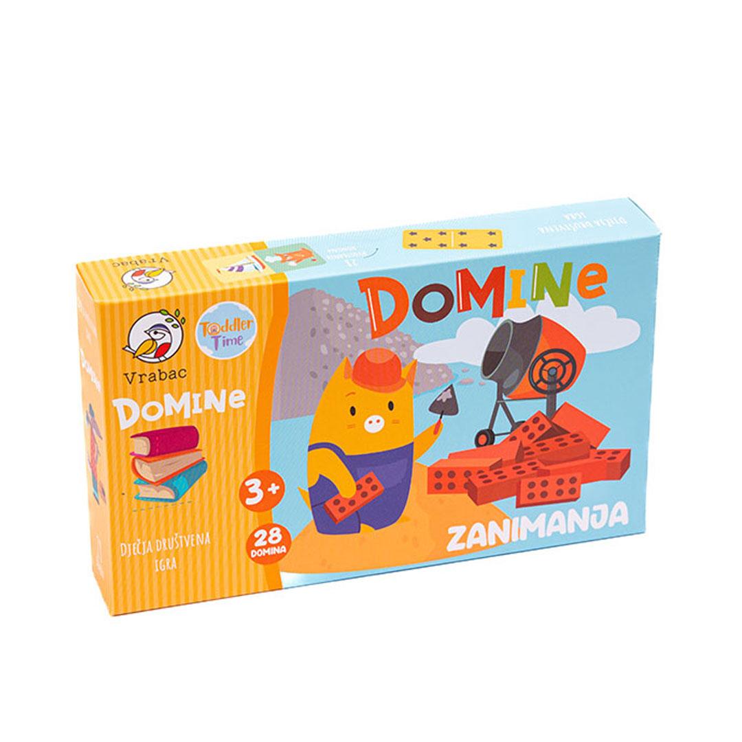 Vrabac Tiny, domine Zanimanje