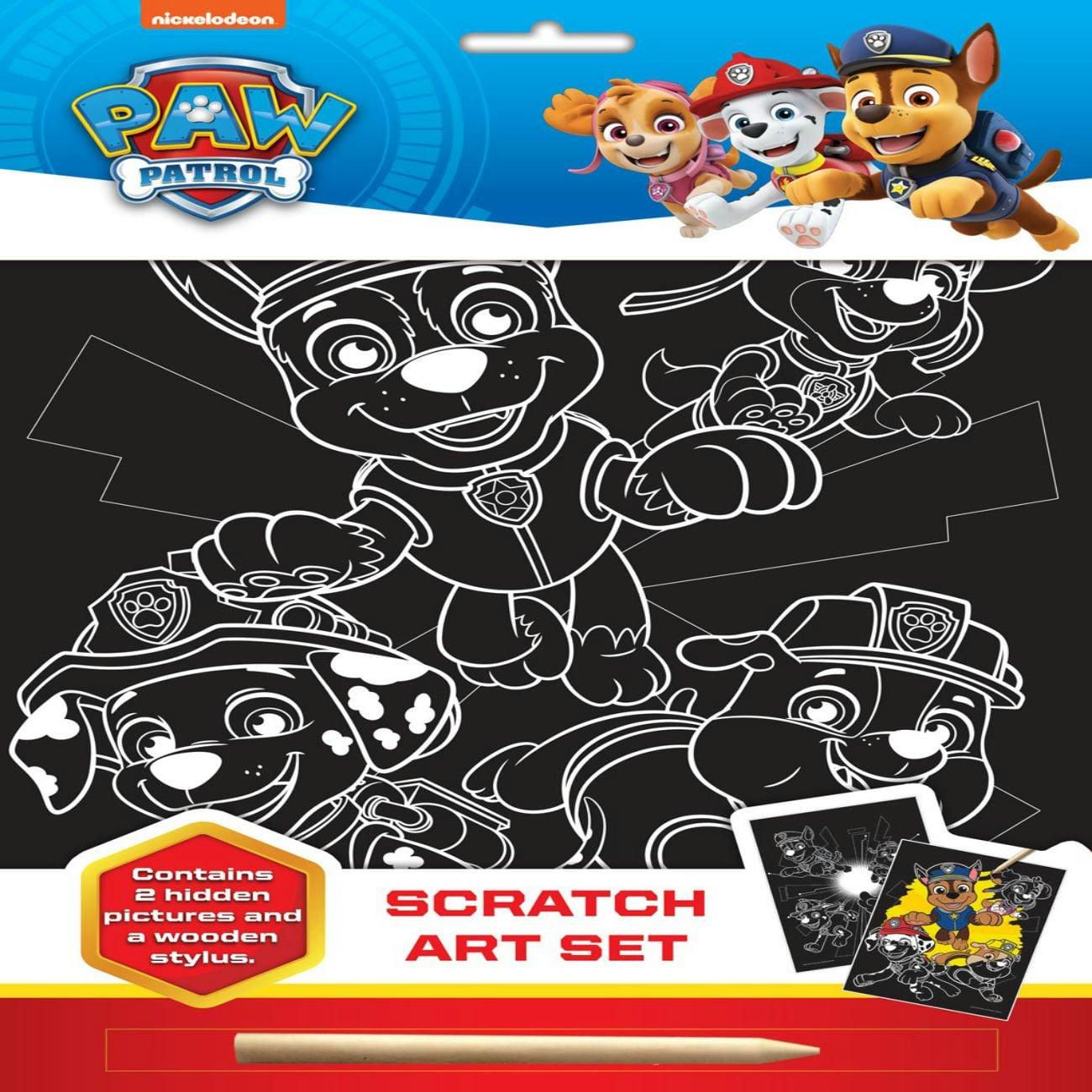 Paw Patrol Paw Patrol scratch art set