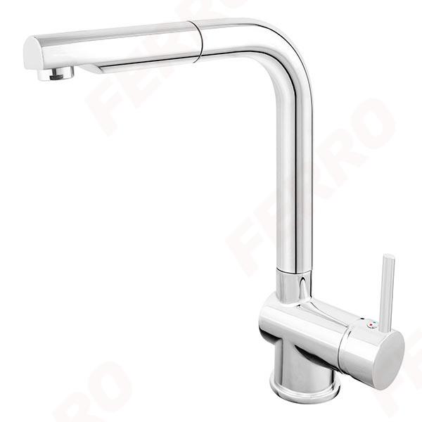 Ferro Baterija za sudoper Toledo Pull-Out Chrom Btd4Po
