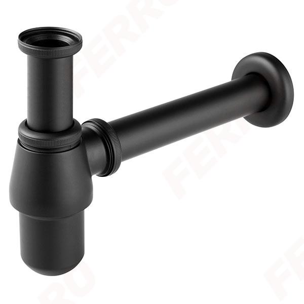 Ferro Univerzalni Sifon G5/4 Crni S30-Bl