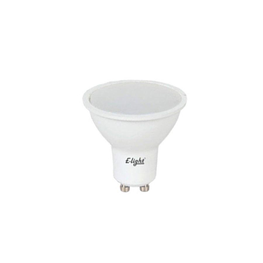 E-light LED sijalica, GU10, 7W, 3000K, Bijela